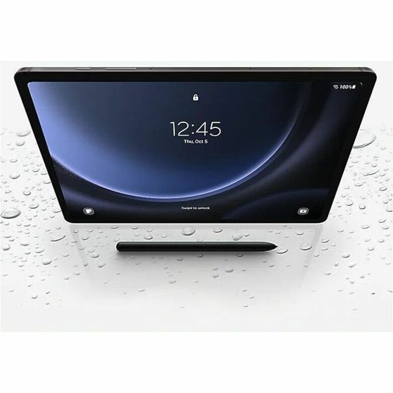 Samsung Galaxy Tab S9 FE+ Tablet - 12.4" WQXGA - Samsung Exynos 1380 (5 nm) Octa-core - 8 GB - 128 GB Storage - Gray SM-X610NZAAXAR
