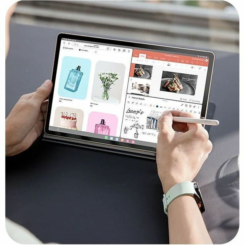 Samsung Galaxy Tab S9 FE+ Tablet - 12.4" WQXGA - Samsung Exynos 1380 (5 nm) Octa-core - 8 GB - 128 GB Storage - Gray SM-X610NZAAXAR