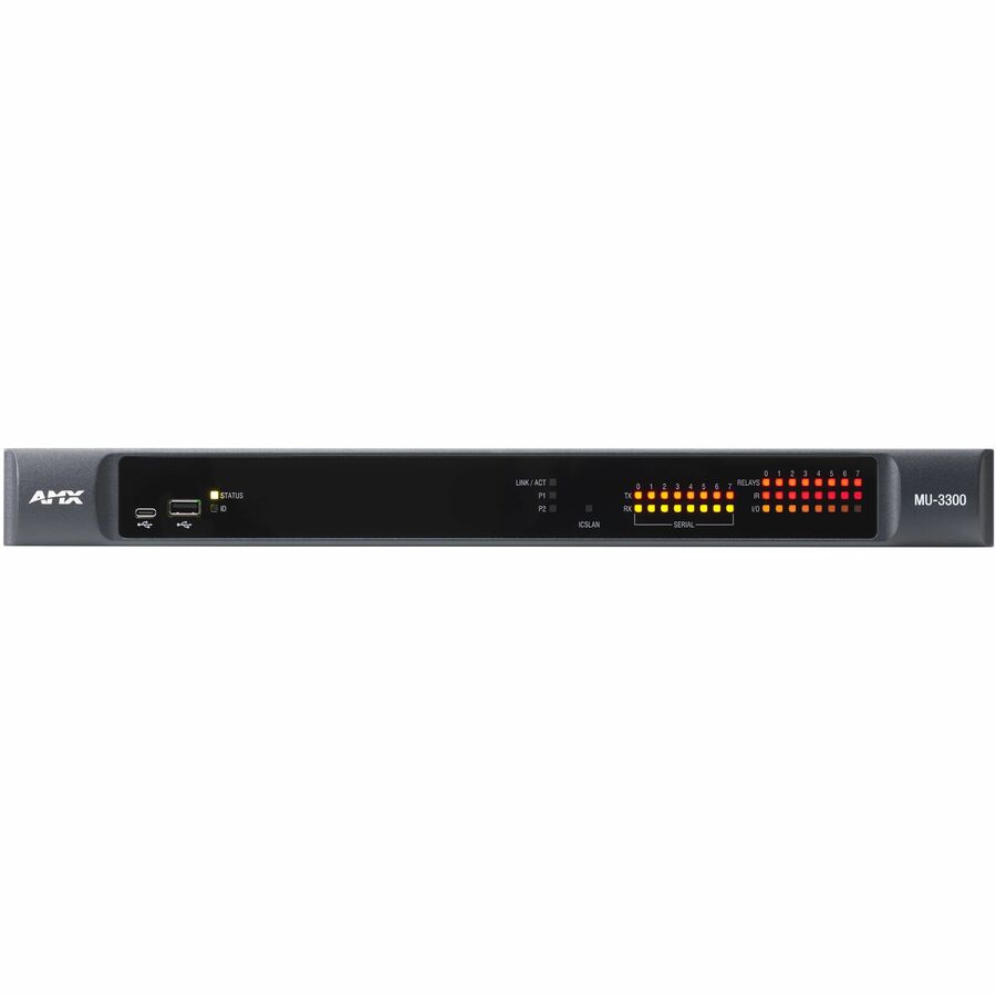 AMX MUSE Automation Controller - 8 Serial, 8 Relays, 8 IR, 8 IO & ICSLan AMX-CCC033