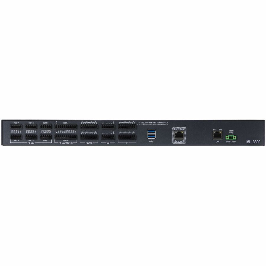 AMX MUSE Automation Controller - 8 Serial, 8 Relays, 8 IR, 8 IO & ICSLan AMX-CCC033