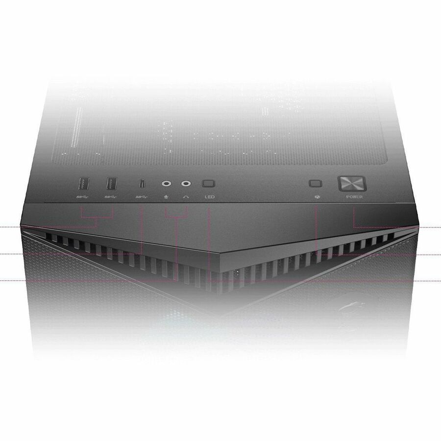 MSI MPG GUNGNIR 300R AIRFLOW Gaming Computer Case GUN300RAIR