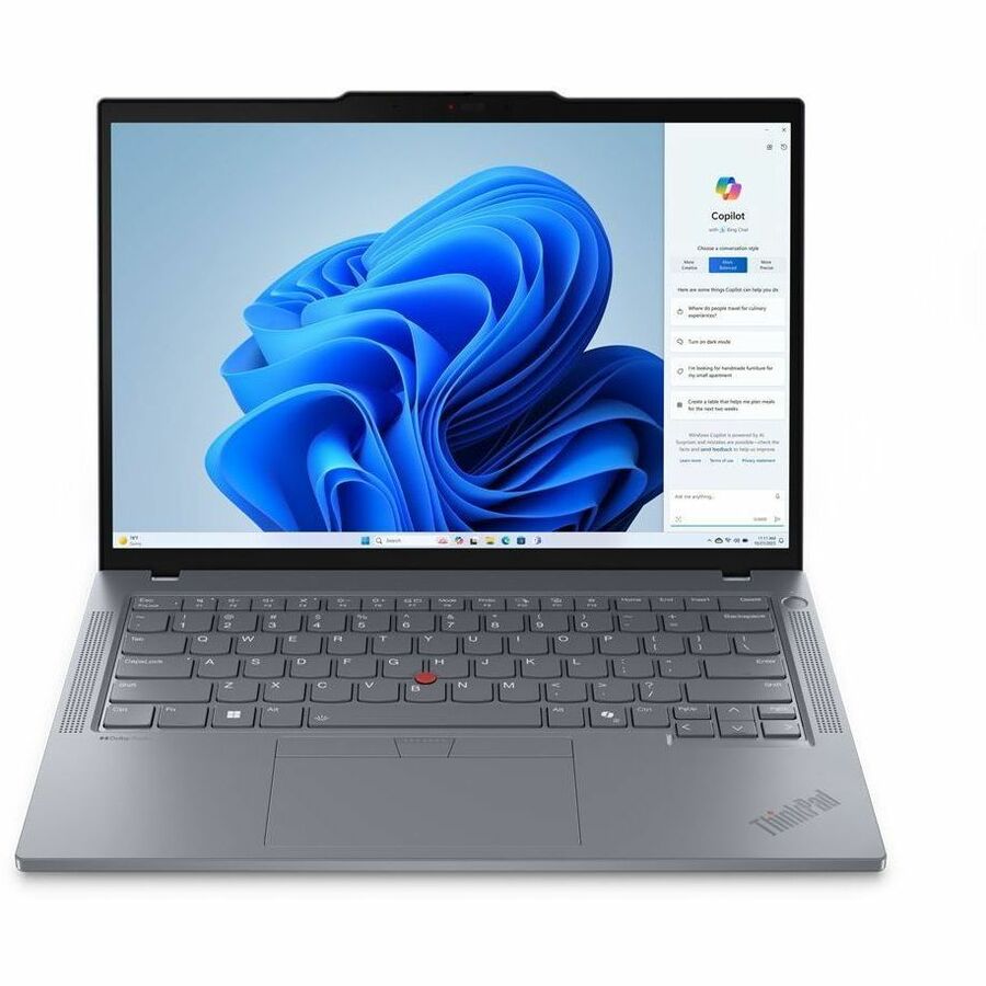 Lenovo ThinkPad T14 Gen 5 21ML006MUS 14" Touchscreen Notebook - WUXGA - Intel Core Ultra 7 155U - 32 GB - 512 GB SSD - English Keyboard - Gray 21ML006MUS