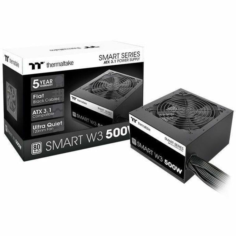 Thermaltake Smart W3 SP3-500AH2NLW 500W Power Supply PS-SPW-0500NNFAWU-1