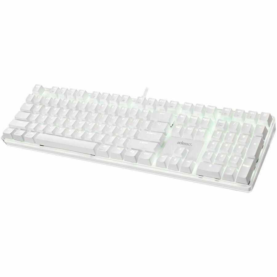 Adesso Multi-OS Illuminated Mechanical Keyboard With CoPilot AI Hotkey AKB-680UW