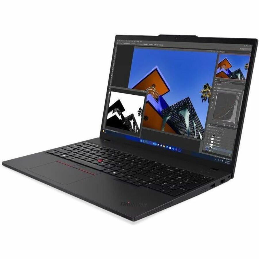 Lenovo ThinkPad T16 Gen 3 21MN005HUS 16" Touchscreen Notebook - WUXGA - Intel Core Ultra 7 165U - vPro Technology - 32 GB - 1 TB SSD - English Keyboard - Black 21MN005HUS