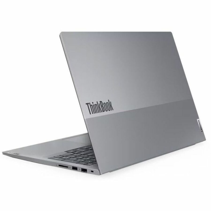 Lenovo ThinkBook 16 G7 ARP 21MW0037US 16" Notebook - WUXGA - AMD Ryzen 5 7535HS - 16 GB - 512 GB SSD - English (US) Keyboard - Arctic Gray 21MW0037US
