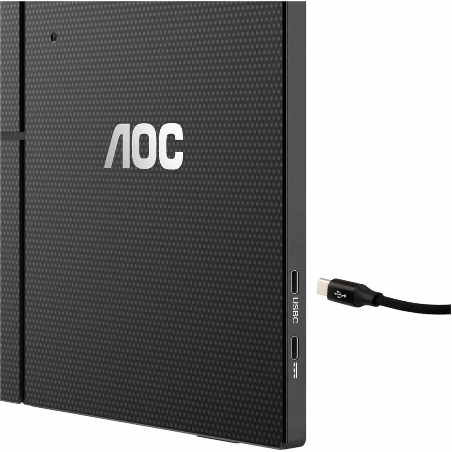 AOC 16T3E 16" Class Full HD LED Monitor - 16:9 - Black 16T3E