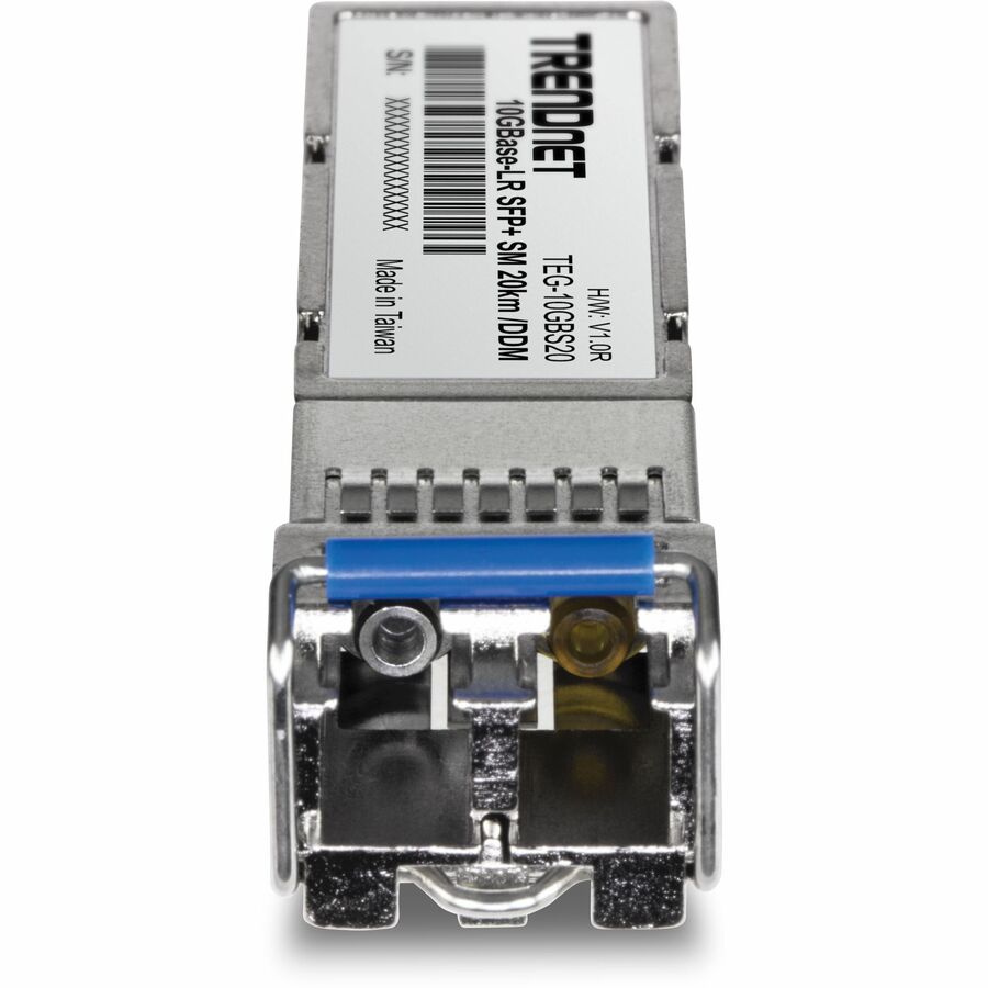 TRENDnet TEG-10GBS20, SFP+ Single Mode LC Module (20km), Lifetime Protection TEG-10GBS20