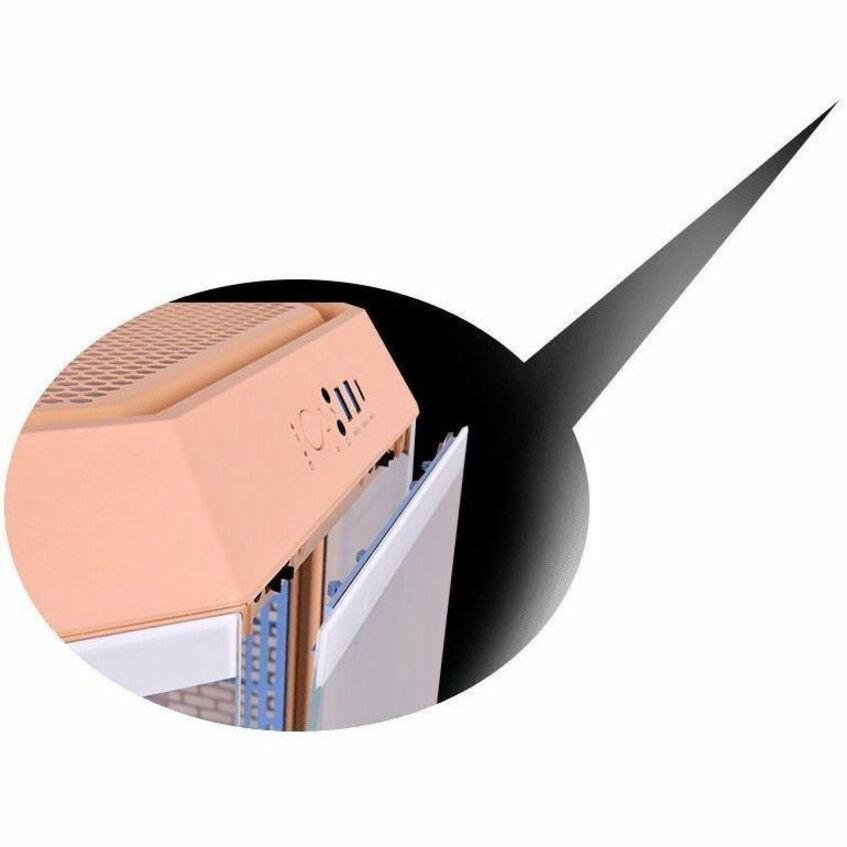 Thermaltake The Tower 300 Peach Fuzz Micro Tower Chassis CA-1Y4-00SKWN-00