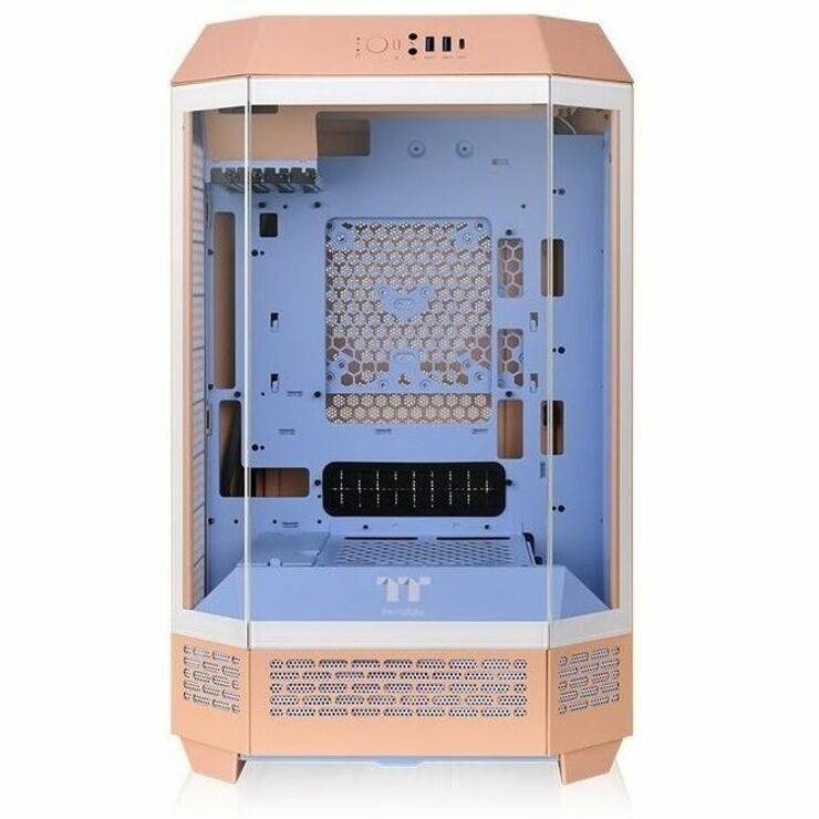 Thermaltake The Tower 300 Peach Fuzz Micro Tower Chassis CA-1Y4-00SKWN-00