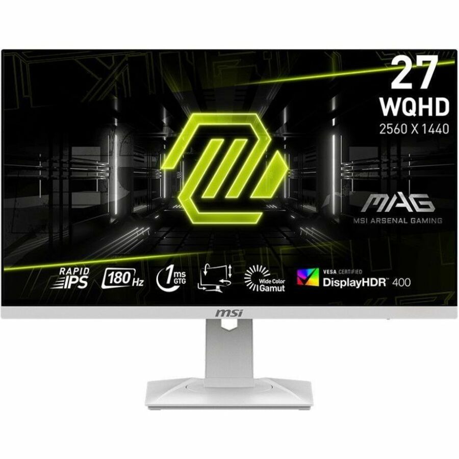 MSI 274QRFW 27" Class WQHD Rugged Gaming LCD Monitor - 16:9 MAG 274QRFW