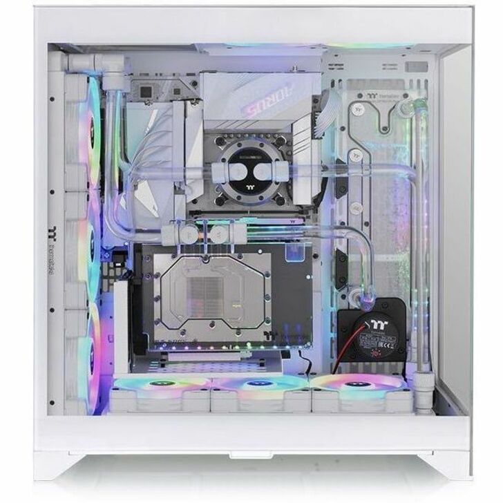 Thermaltake CTE E600 MX Snow Mid Tower Chassis CA-1Y3-00M6WN-00