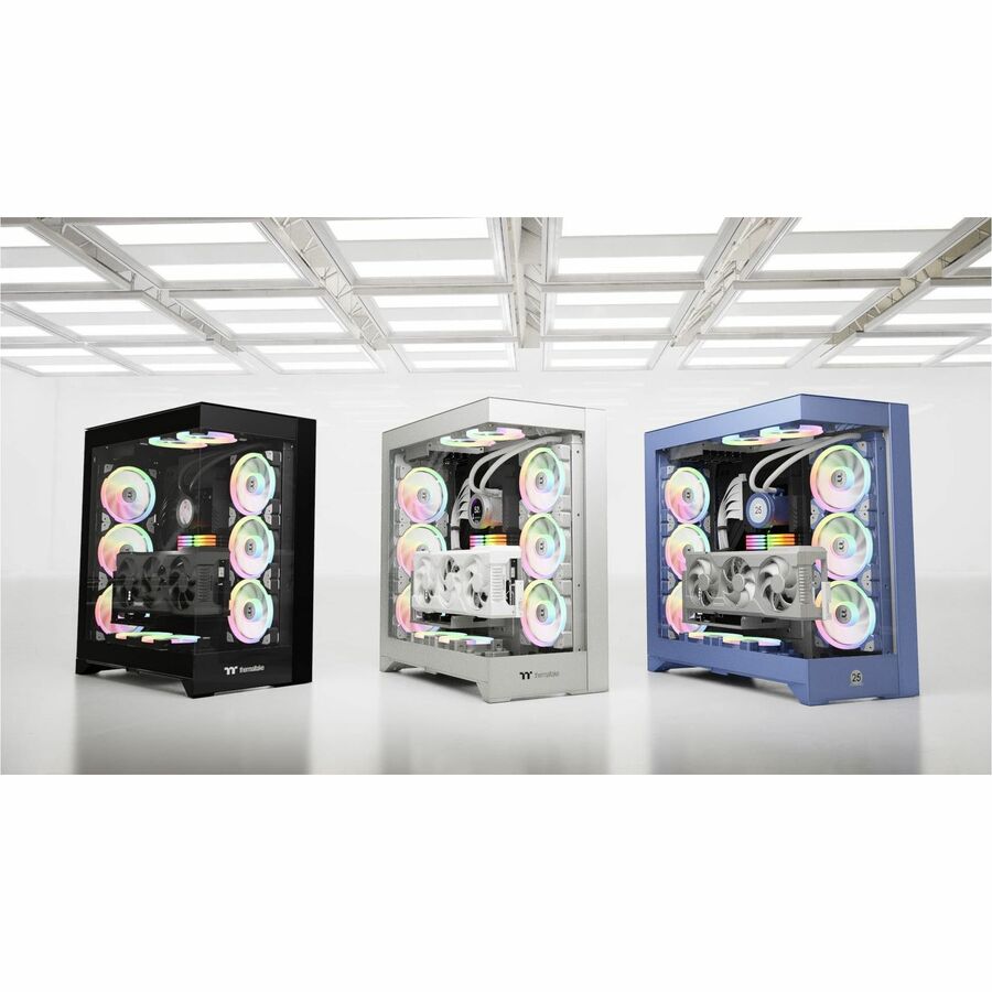 Thermaltake CTE E600 MX Snow Mid Tower Chassis CA-1Y3-00M6WN-00