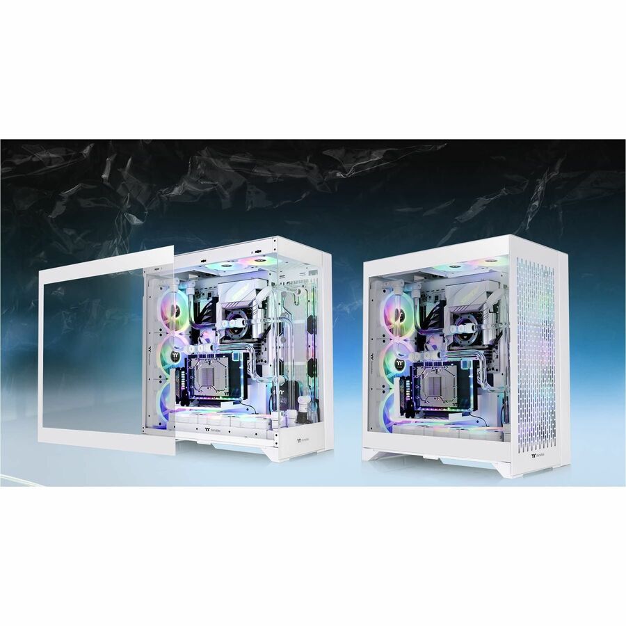 Thermaltake CTE E600 MX Snow Mid Tower Chassis CA-1Y3-00M6WN-00