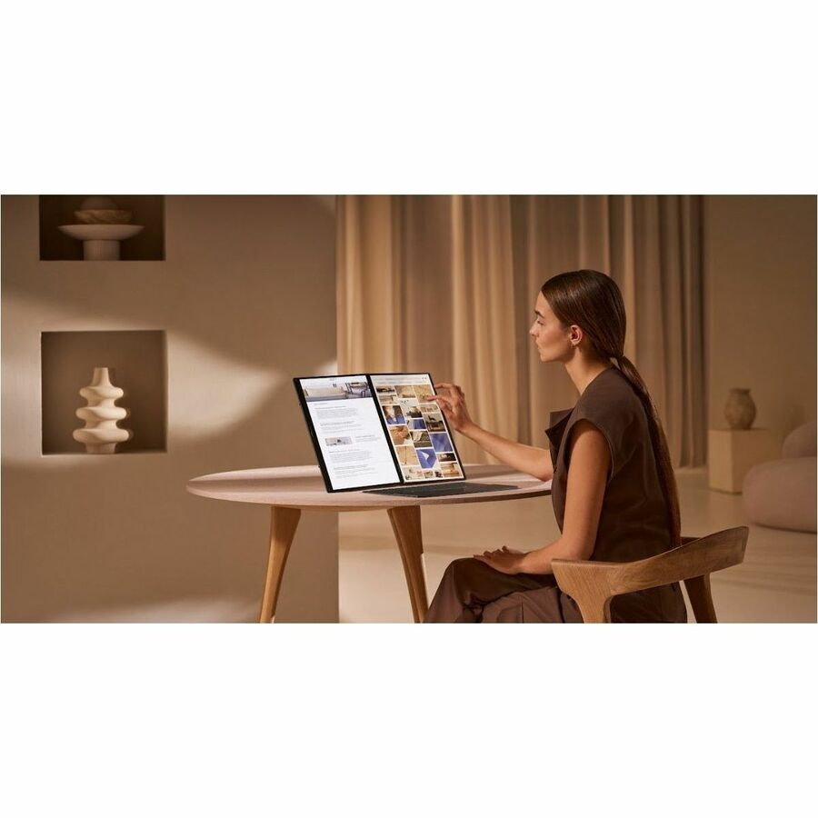 Asus ZenBook Duo UX8406 UX8406MA-PS99T 14" Touchscreen Detachable 2 in 1 Notebook - 3K - Intel Core Ultra 9 185H - Intel Evo Platform - 32 GB - 1 TB SSD - Inkwell Gray UX8406MA-PS99T