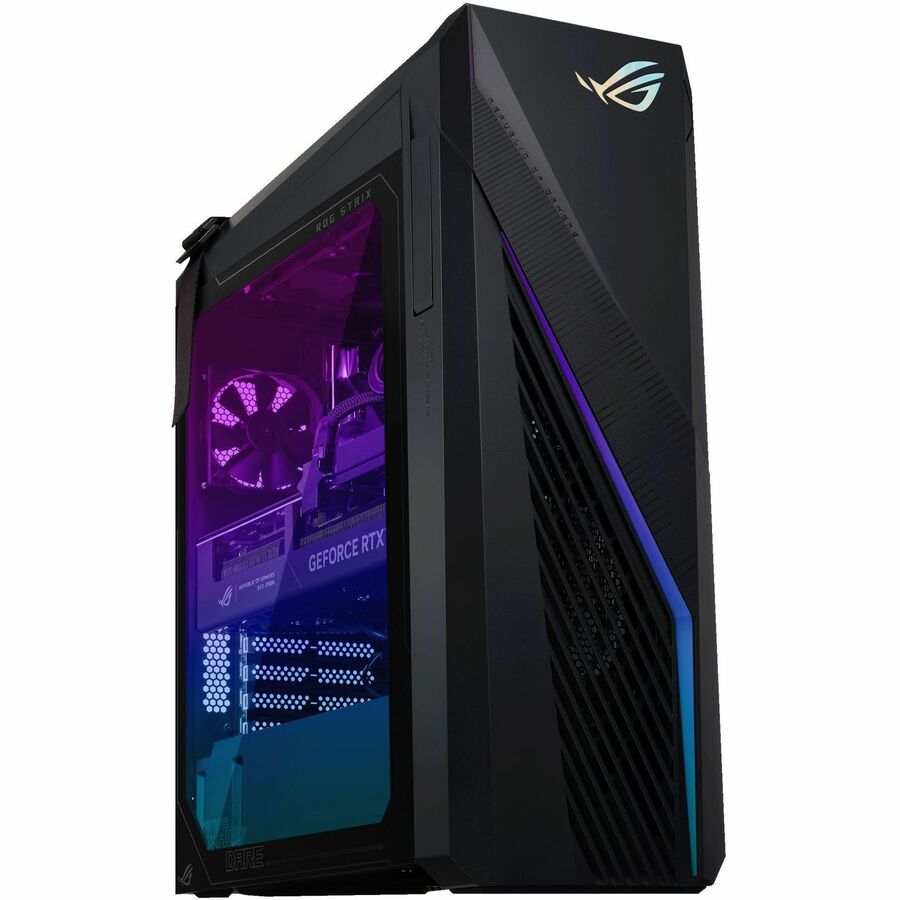 Asus ROG Strix G16CHR G16CHR-DS764 Gaming Desktop Computer - Intel Core i7 14th Gen i7-14700F - 16 GB - 1 TB SSD - Gray G16CHR-DS764