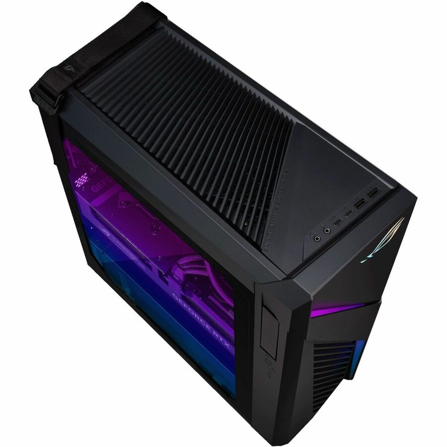 Asus ROG Strix G16CHR G16CHR-DS764 Gaming Desktop Computer - Intel Core i7 14th Gen i7-14700F - 16 GB - 1 TB SSD - Gray G16CHR-DS764