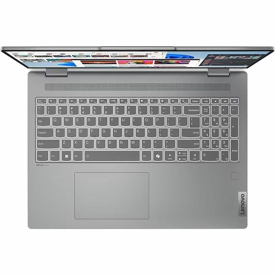 Lenovo IdeaPad 5 16IRU9 83DU0005US 16" Touchscreen Convertible 2 in 1 Notebook - WUXGA - Intel Core 5 120U - 8 GB - 512 GB SSD - English (US) Keyboard - Luna Gray 83DU0005US