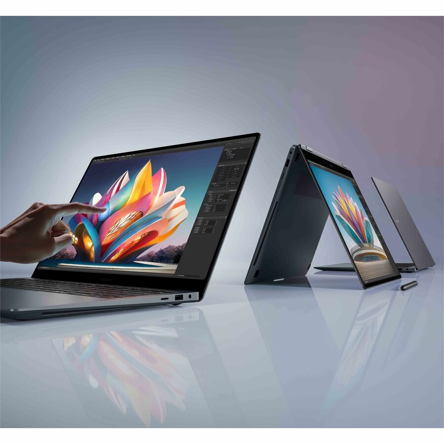 Samsung Galaxy Book4 Pro NP964XGK-KG1US 16" Touchscreen Notebook - 3K - Intel Core Ultra 7 155H - Intel Evo Platform - 32 GB - 1 TB SSD - Moonstone Gray NP964XGK-KG1US