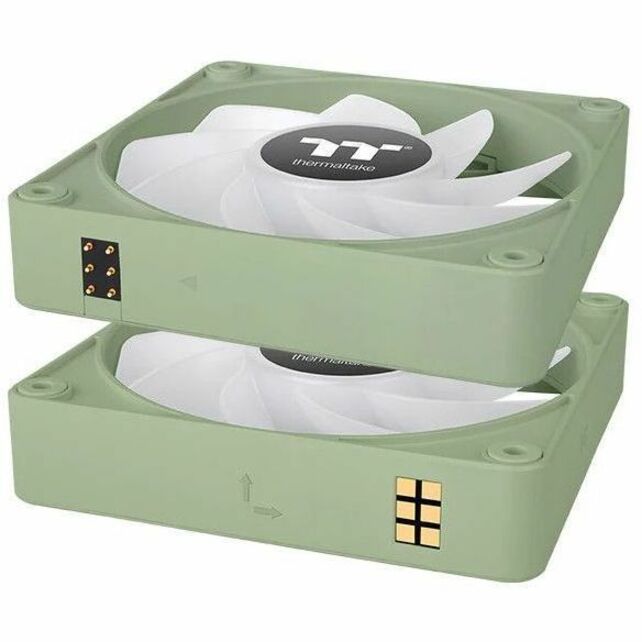Thermaltake CT140 EX Reverse ARGB Sync PC Cooling Fan Matcha Green (3-Fan Pack) - 3 Pack CL-F199-PL14MG-A