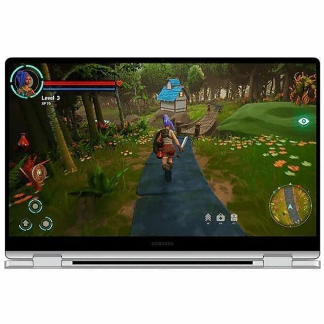 Samsung Galaxy Book4 360 NP754QGK-KS3US 15.6" Touchscreen Convertible 2 in 1 Notebook - Intel Core 5 120U - 16 GB - 256 GB SSD - Silver NP754QGK-KS3US