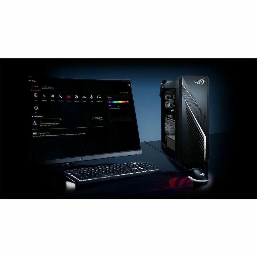 Asus ROG Strix G16CHR G16CHR-XS987 Gaming Desktop Computer - Intel Core i9 14th Gen i9-14900KF - 32 GB - 2 TB SSD - Mid-tower - Gray G16CHR-XS987