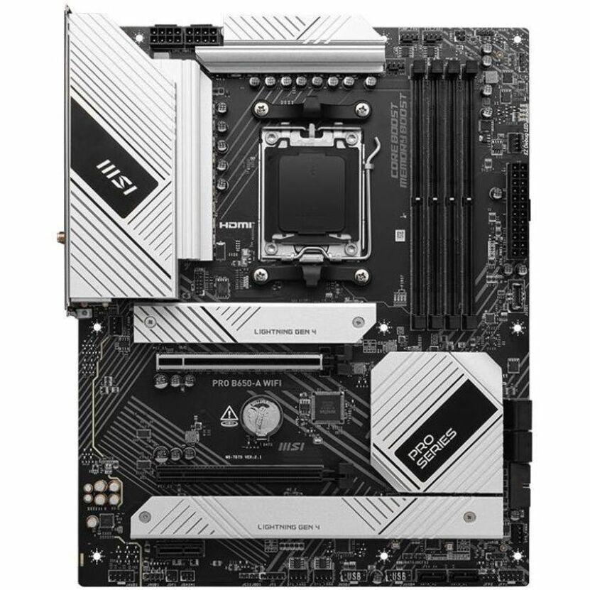MSI PRO B650-A WIFI ATX Socket AM5 DDR5 for AMD Ryzen CPU B650AWIFI