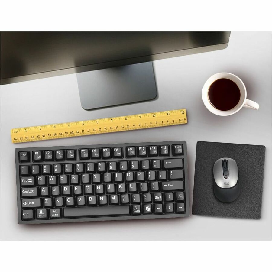 Adesso Multi-OS Mechanical Compact Keyboard With CoPilot AI Hotkey AKB-610UB