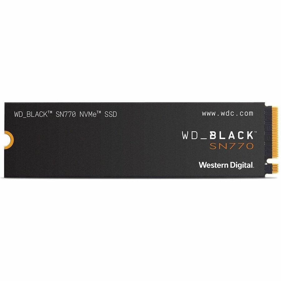 SanDisk Black SN770 WDS500G3X0E-00B3N0 500 GB Solid State Drive - M.2 2280 Internal - PCI Express NVMe (PCI Express NVMe 4.0 x4) WDS500G3X0E-00B3N0