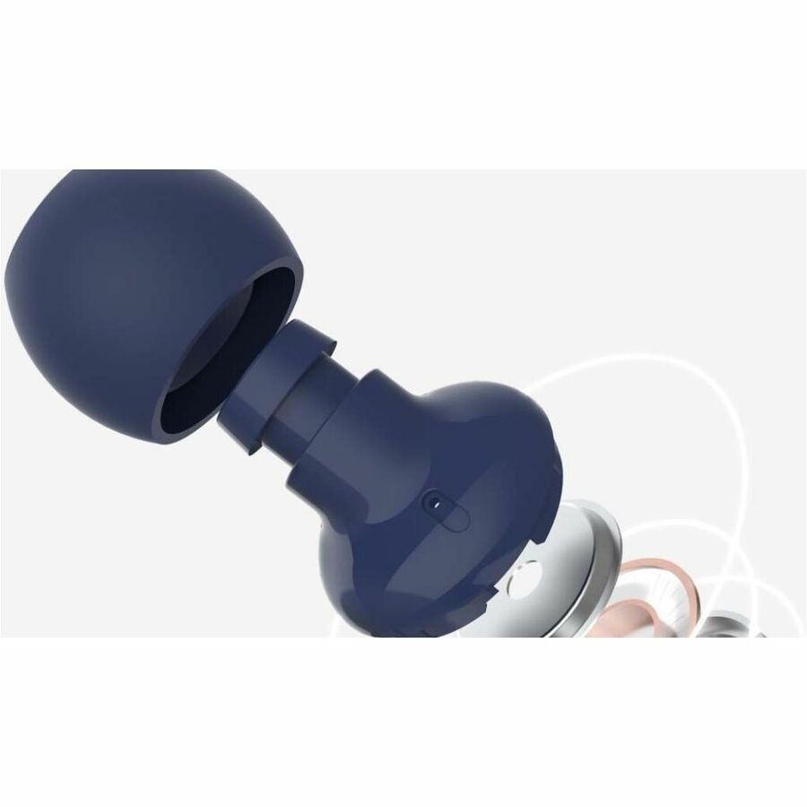 Belkin SoundForm USB-C Wired Earbuds with Adjustable Volume Limiter G3H0002FQBLV2