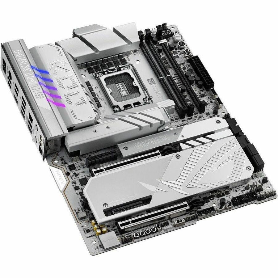 Asus ROG MAXIMUS Z890 APEX Gaming Desktop Motherboard - Intel Z890 Chipset - Socket LGA-1851 - ATX ROG MAXIMUS Z890 APEX