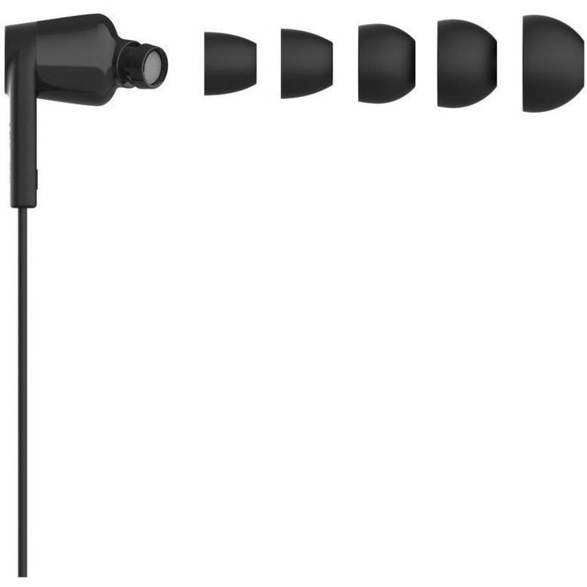 Belkin SoundForm USB-C Wired Earbuds with Adjustable Volume Limiter G3H0002FQBKV2