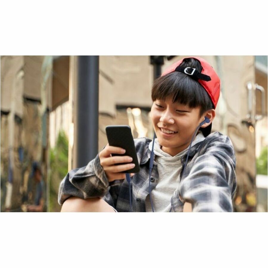 Belkin SoundForm USB-C Wired Earbuds with Adjustable Volume Limiter G3H0002FQBKV2