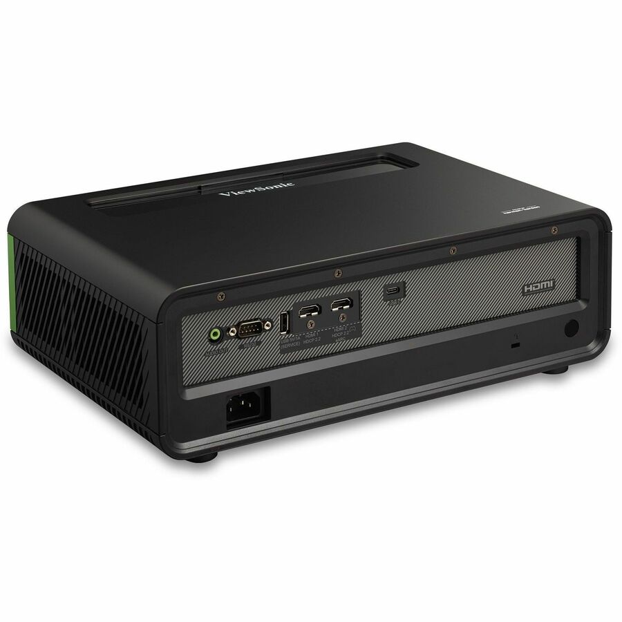 ViewSonic X1-4KPRO UHD 4K LED Projector Designed for Xbox with Built-in Google TV and Netflix, 2500 Lumens, H/V Keystone, 4 Corner Adjustment, 1.3x Optical Zoom for Smart Home Theater X1-4KPro