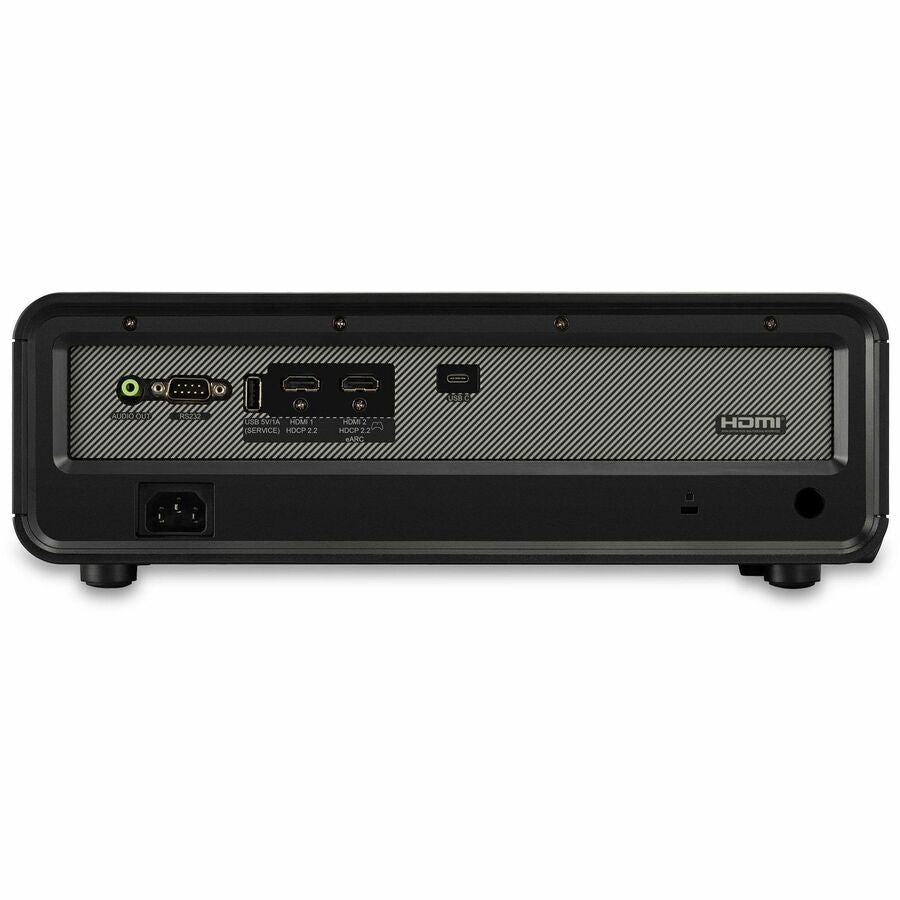 ViewSonic X1-4KPRO UHD 4K LED Projector Designed for Xbox with Built-in Google TV and Netflix, 2500 Lumens, H/V Keystone, 4 Corner Adjustment, 1.3x Optical Zoom for Smart Home Theater X1-4KPro