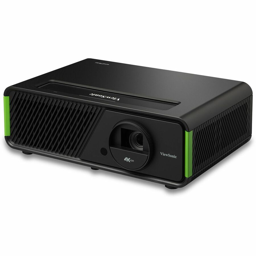 ViewSonic X1-4KPRO UHD 4K LED Projector Designed for Xbox with Built-in Google TV and Netflix, 2500 Lumens, H/V Keystone, 4 Corner Adjustment, 1.3x Optical Zoom for Smart Home Theater X1-4KPro