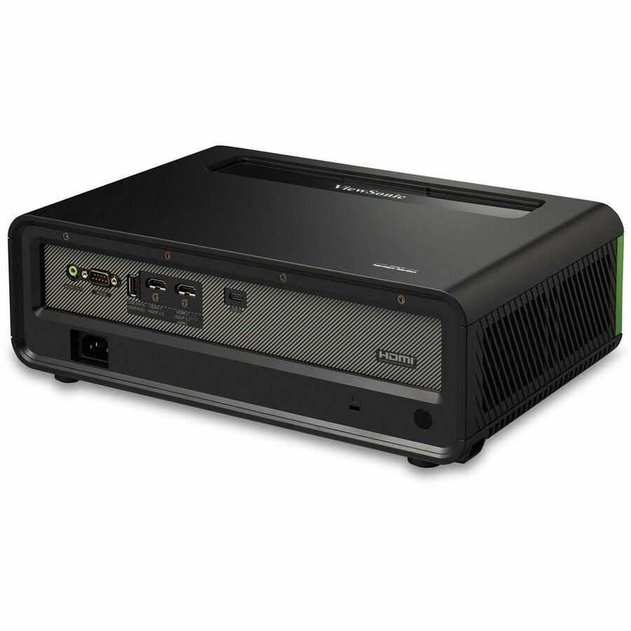 ViewSonic X1-4KPRO UHD 4K LED Projector Designed for Xbox with Built-in Google TV and Netflix, 2500 Lumens, H/V Keystone, 4 Corner Adjustment, 1.3x Optical Zoom for Smart Home Theater X1-4KPro