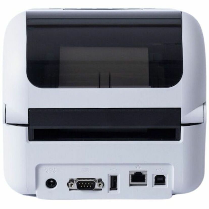 Brother TD-4550DNWBFC Desktop Direct Thermal Printer - Monochrome - Label Print - Fast Ethernet - USB - USB Host - Serial - Bluetooth 4.2 - IEEE 802.11a/b/g/n Wireless LAN - With Cutter TD4550DNWBFC