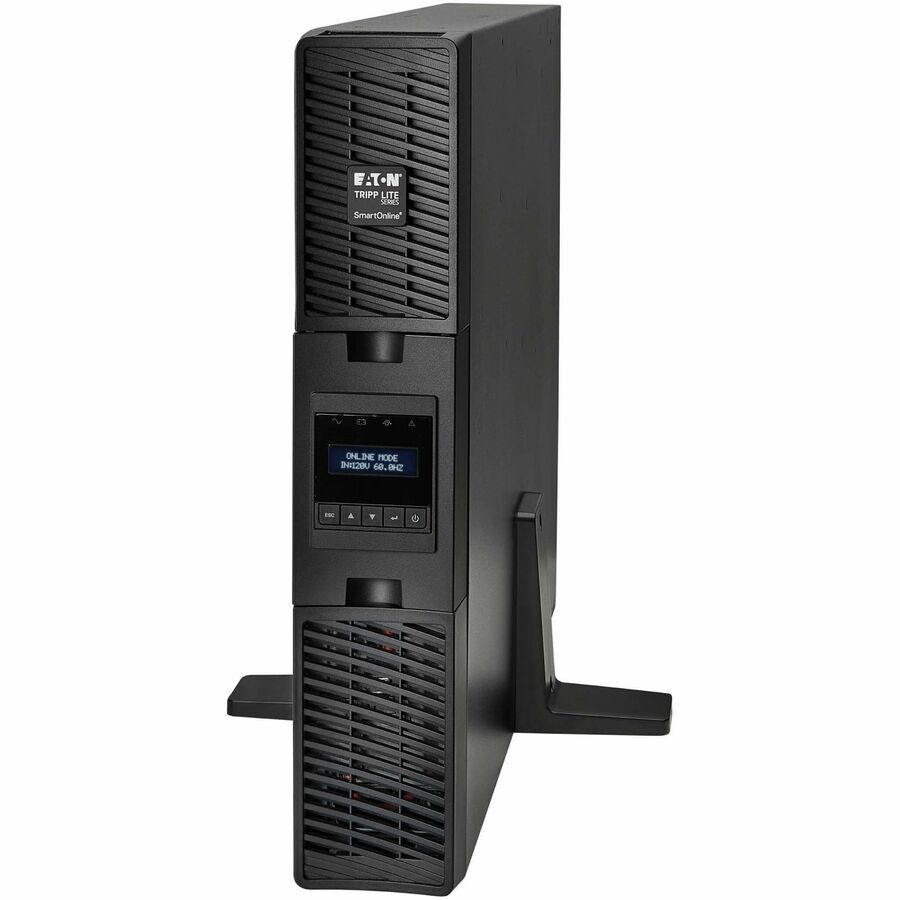 Eaton Tripp Lite Series Tripp Lite series SmartOnline 2000VA 1800W 120V Double-Conversion Sine Wave UPS - 7 Outlets, Extended Run, Network Card Option, LCD, USB, DB9, 2U Rack/Tower SU2200RTXLCD2U