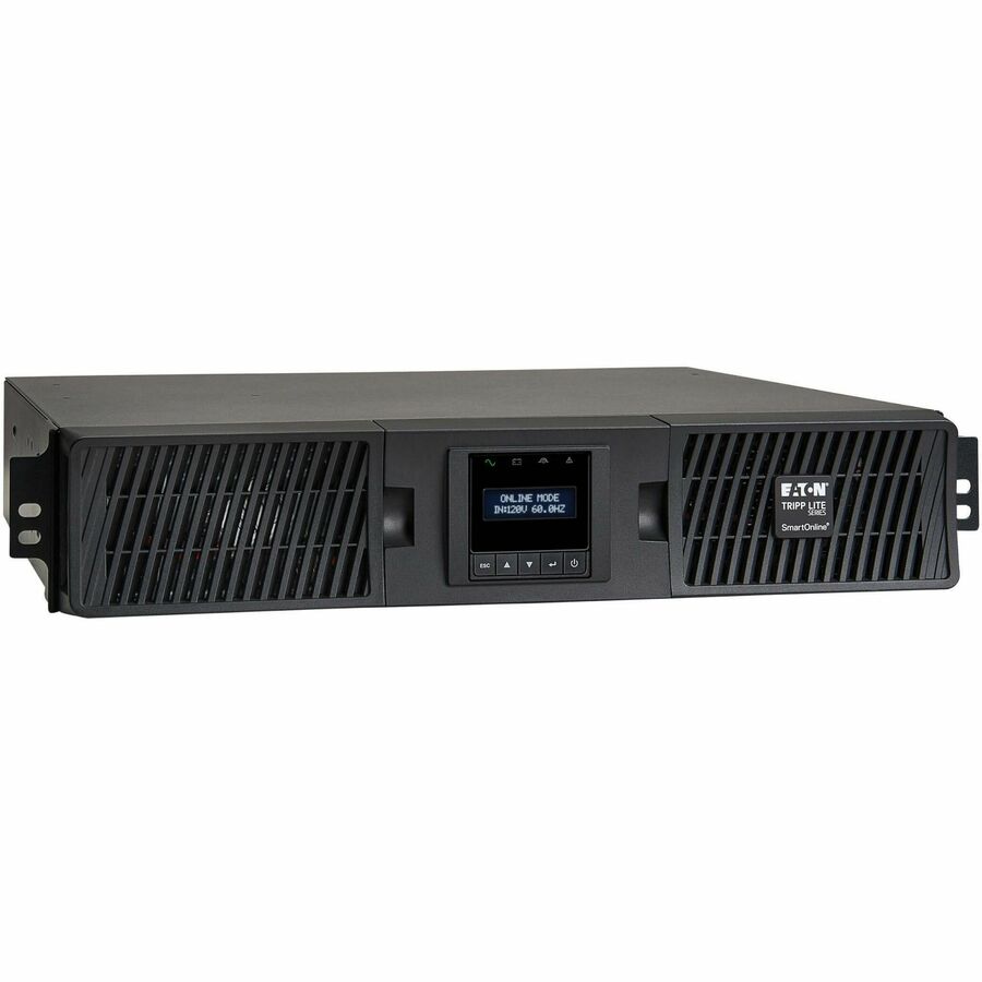 Eaton Tripp Lite Series Tripp Lite series SmartOnline 2000VA 1800W 120V Double-Conversion Sine Wave UPS - 7 Outlets, Extended Run, Network Card Option, LCD, USB, DB9, 2U Rack/Tower SU2200RTXLCD2U