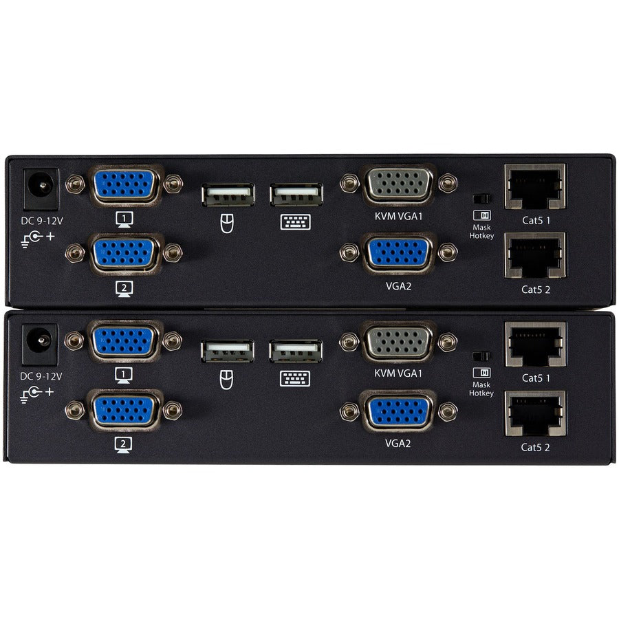 StarTech.com USB Dual VGA over Cat5 KVM Console Extender - 650 ft / 200m SV565DUTPU