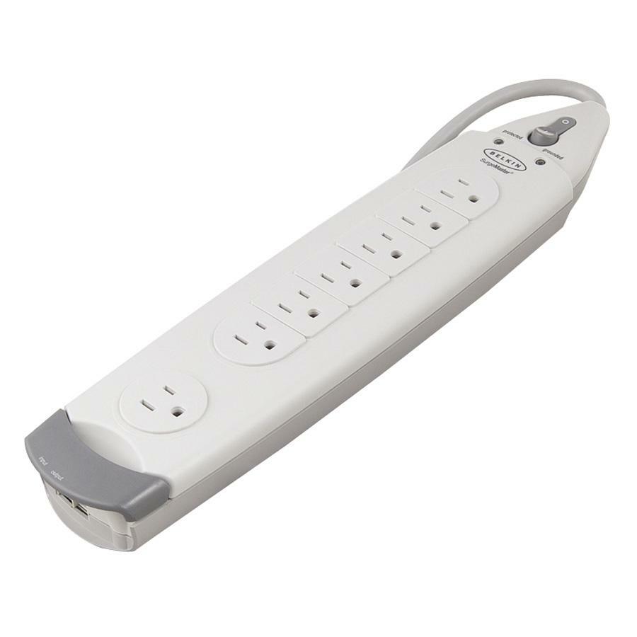 Belkin 7-Outlet SurgeMaster® Home Series - 6ft input cord - 1045 J F9H710-06