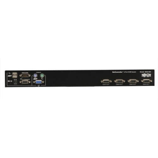 Tripp Lite by Eaton 4-Port 1U Rack-Mount USB/PS2 KVM Switch with On-Screen Display B042-004