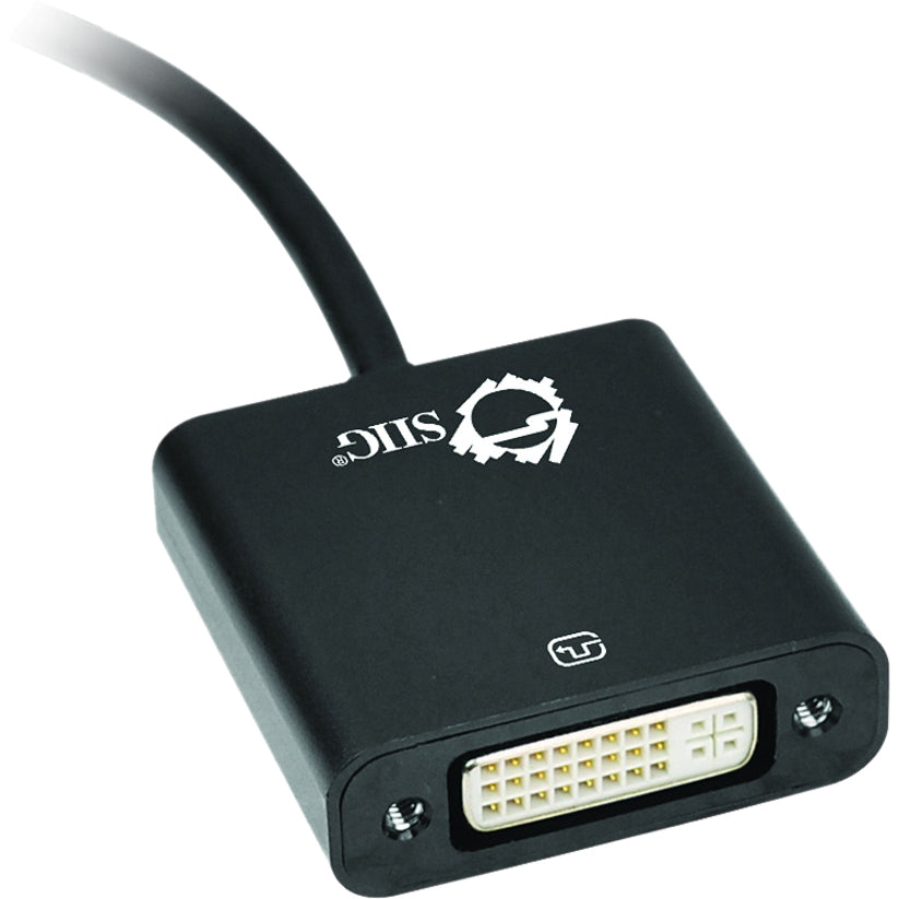 SIIG DisplayPort to DVI Adapter Converter CB-DP0P11-S1