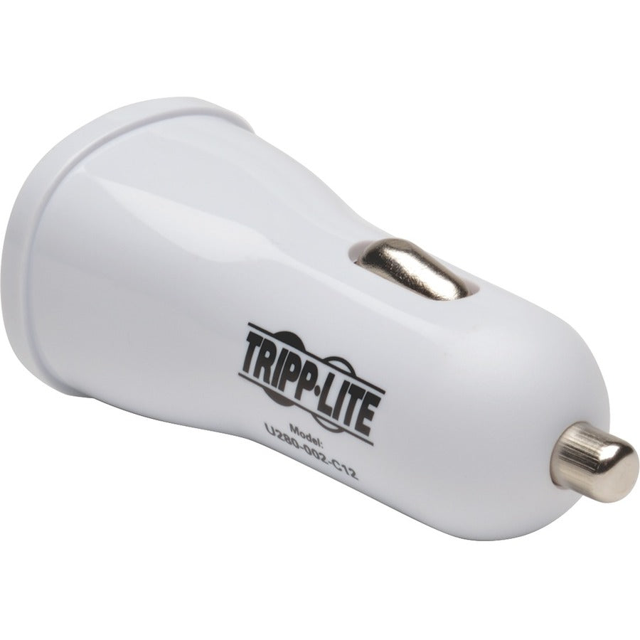 Tripp Lite by Eaton Dual-Port USB Tablet / Phone Car Charger, 5V 3.1A / 15.5W U280-002-C12