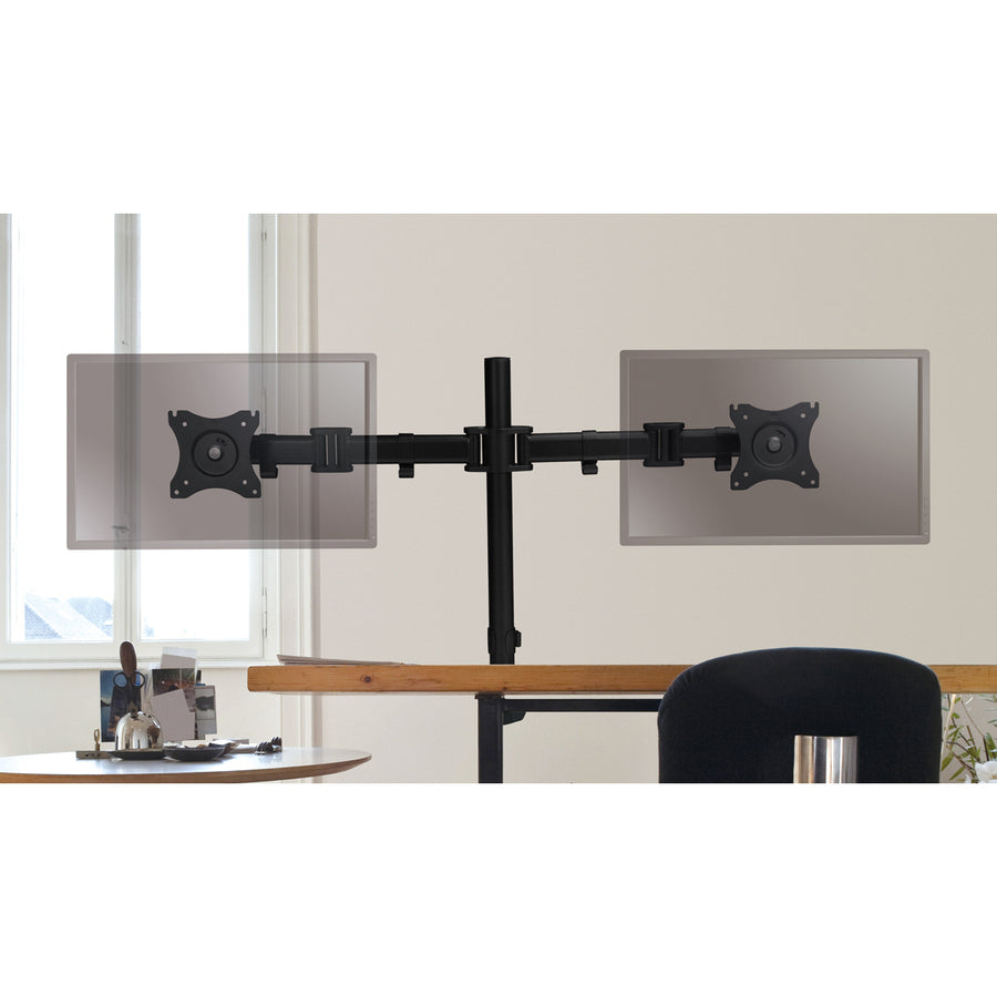 SIIG Dual Monitor Articulating Desk Mount - 13" to 27" CE-MT1822-S1