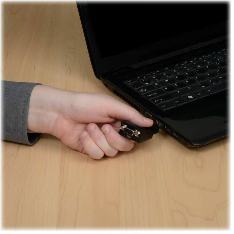 Eaton Tripp Lite Series DisplayPort 1.2 to VGA Active Compact Adapter Video Converter (M/F) P134-000-VGA-V2