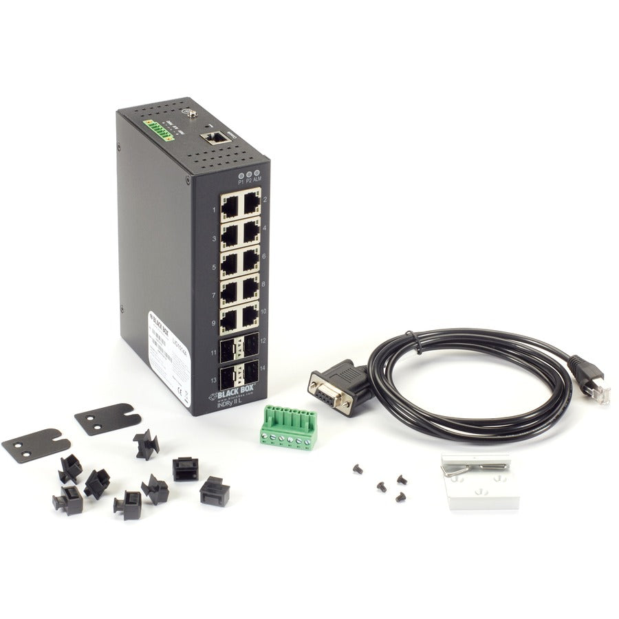 Black Box Hardened Managed Ethernet Switch LIG1014A