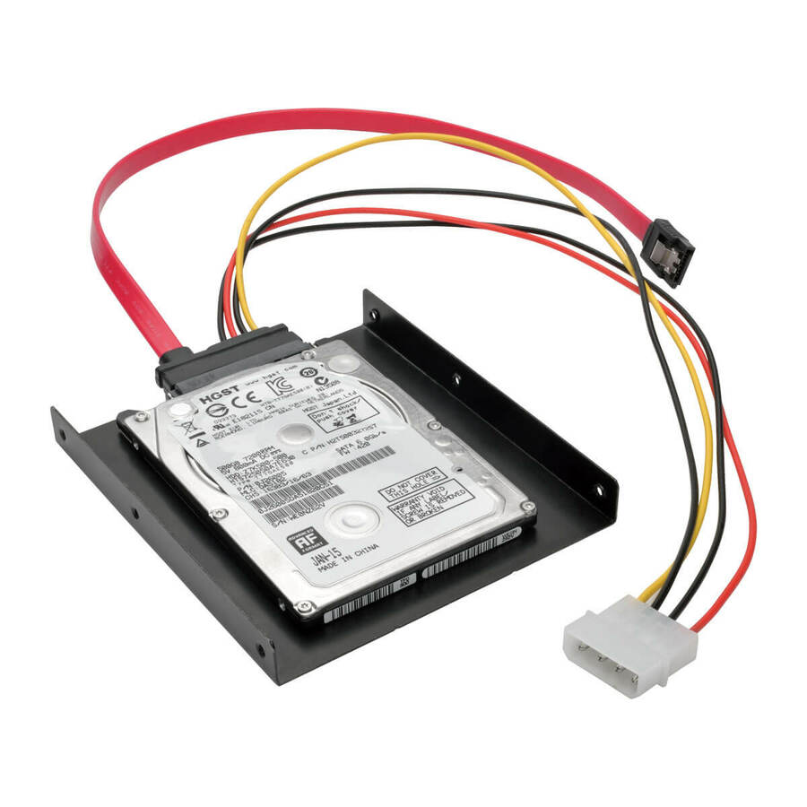 Tripp Lite by Eaton 2.5-Inch SATA Hard Drive Mounting Kit for 3.5-Inch Drive Bay P948-BRKT25
