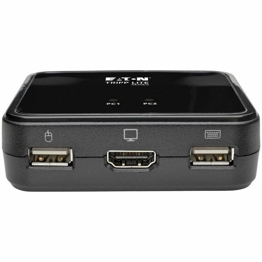 Eaton Tripp Lite Series 2-Port USB/HD Cable KVM Switch with Audio/Video, Cables and USB Peripheral Sharing B032-HUA2